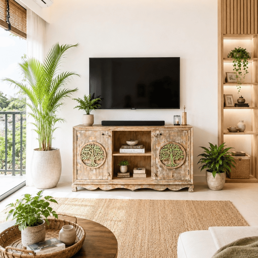 Ria Tree of Life Tv Console